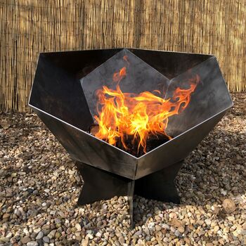 Dodi Compact Personalised Steel Firepit, 2 of 4