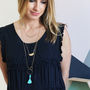Turquoise Layering Necklace, thumbnail 2 of 4