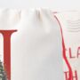 Santa Initial Christmas Sack, thumbnail 2 of 2