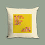 Personalised Family Cushion Names And Surname Gift, thumbnail 4 of 7