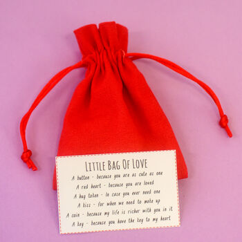 Little Bag Of Love Token Gift Set, 5 of 12