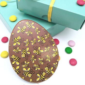 Small Easter Egg Flegg With Bee Pattern, 2 of 6
