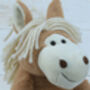 Haffi Pony Door Stop With Personalised Keyring, thumbnail 8 of 10