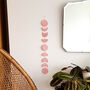 Pink Celestial Moon Phase Wall Hanging, thumbnail 5 of 9