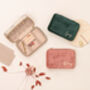Personalised Velvet Travel Jewellery Box, thumbnail 11 of 11