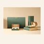 Monaco D’or Gold Emerald Beige Ombré Travel Jewellery Box, thumbnail 4 of 7