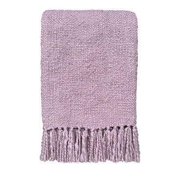 Orchid Lilac 100% Recycled Throw, 2 of 3