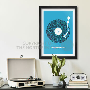 Groove On Alba Scottish Music Poster Print, 4 of 4