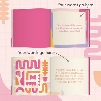 Personalised Reasons Why I Love You Valentine's Gift Book, 10 of 12