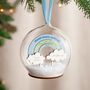 Rainbow Baby Details First Christmas Bauble, thumbnail 2 of 3