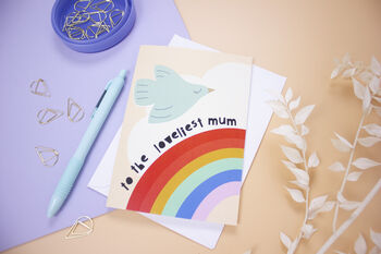 The Loveliest Mum Mother's Day Card, 3 of 7