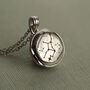 Zodiac Sterling Silver Locket Necklace, thumbnail 1 of 8