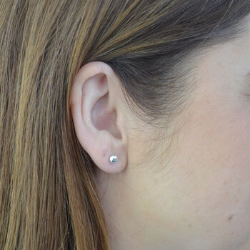 The Farden Recycled Silver Studs, 2 of 3