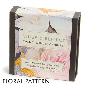 'Pause And Reflect' Twenty Minute Candles, 2 of 12