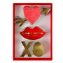 Love Heart And Kisses Cookie Cutters, thumbnail 4 of 4