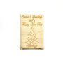 Personalised Christmas Tree Bauble Card, thumbnail 6 of 7