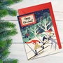 Skiers Christmas Card, thumbnail 1 of 2