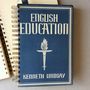'English Education' Upcycled Notebook, thumbnail 1 of 4