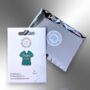 Hospital Scrubs In A Choice Of Colours Enamel Brooch Lapel Pin Badge, Ideal Gift For Doctors, Nurses, Medical Staff, Students And Surgeons, thumbnail 6 of 9