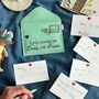 Personalised Little Letters For Daddy Reusable Envelope And Cards, thumbnail 2 of 10