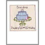 Personalised Birthday Cake Card For Girl, thumbnail 12 of 12