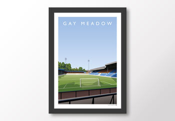 Shrewsbury Town Gay Meadow Poster, 8 of 8