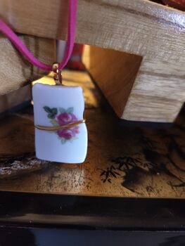 Rosebud Kintsugi Necklace, 3 of 3