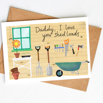 Shed Loads Birthday Or Father's Day Card, 3 of 4