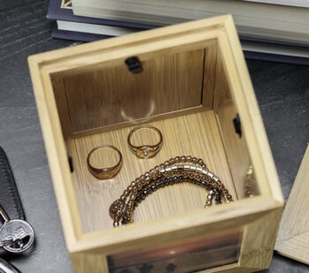 Personalised Photo Cube Keepsake Box, 4 of 8
