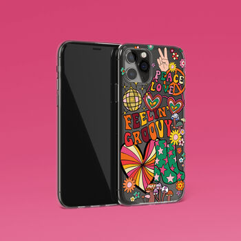 Feeling Groovy 70's Disco Phone Case For iPhone, 5 of 9