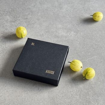 August Birthstone Peridot Gold Plated Necklace, 8 of 8