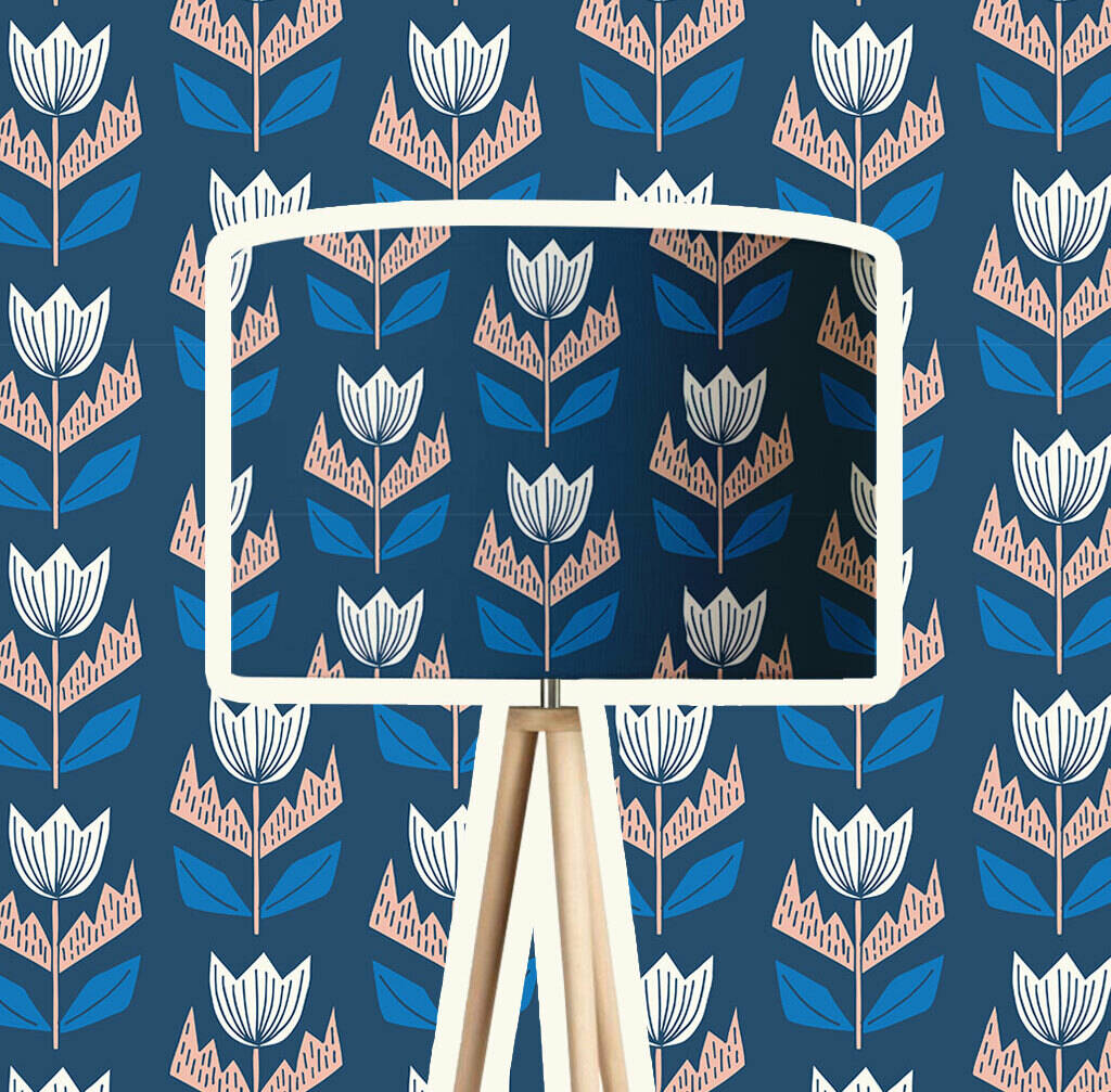 Image of Elin Lampshade Kit - Oxford Blue