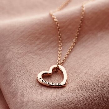 Personalised Confetti Birthstone Mini Heart Necklace, 6 of 11