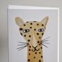 Leopard With Spots Birthday Card, thumbnail 5 of 9
