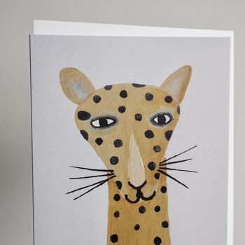 Leopard With Spots Birthday Card, 5 of 9