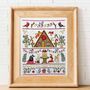 Festive Forest Hand Embroidery Kit, thumbnail 1 of 6
