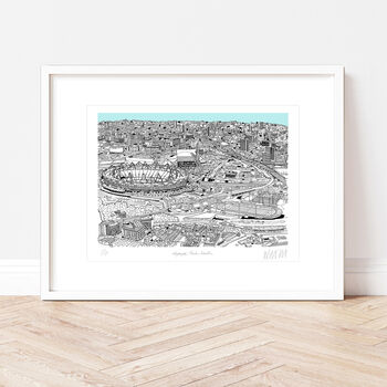 Olympic Park London, Limited Edition Screen Print, 6 of 6