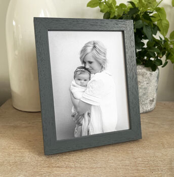 Personalised Photo Gift With Dark Grey Frame, 6 of 6