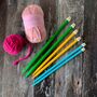 Knitting Kit Starsky Merino Wool Long Cardigan, thumbnail 5 of 5
