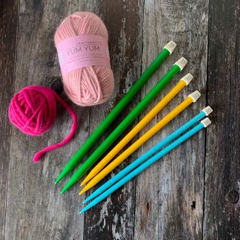 Knitting Kit Starsky Merino Wool Long Cardigan, 5 of 5