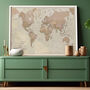 Antique Map Of The World, thumbnail 4 of 9