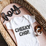 Bold Personalised Nickname Babygrow, thumbnail 2 of 9