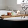 Personalised Wooden Bath Caddy, thumbnail 1 of 3