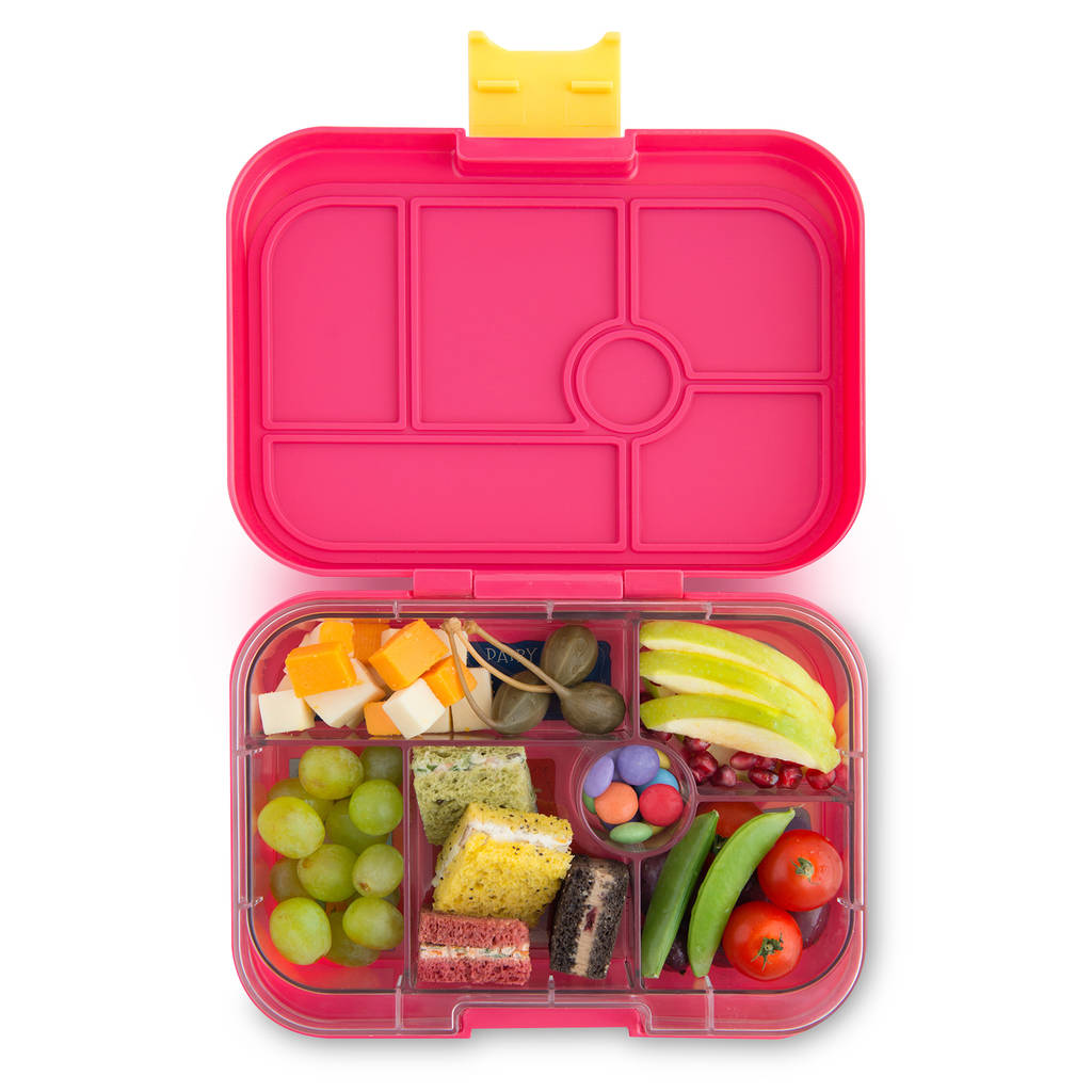 Yumbox Classic Bento Lunchbox For Children In Pink By Cheeky Elephant ...