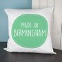 Personalised 'Made In' Cushion Cover, thumbnail 2 of 7