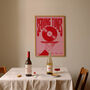 Serving Tunes Print | Music Poster | Home Decor | Vinyl | Illustration | Record | Bar | Trendy | Retro | Disco And House | Mid Century, thumbnail 5 of 11