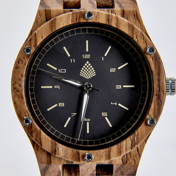 Wooden Wrist Watch, Giftable Accessories, Mens Watches, 2 of 5