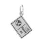 Postcard Personalised Silver Charm, thumbnail 11 of 12