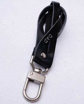Braided Leather Keyring, 6 of 8
