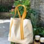Personalised Canvas Tote Beach Bag, thumbnail 6 of 11